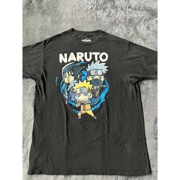Ripple Junction Other - NARUTO SHIPPUDEN Black T-SHIRT SHONEN JUMP RIPPLE JUNCTION ANIME Size XL